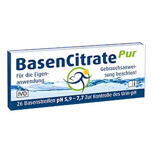 BASEN CITRATE Pur TeststreifenpH 5,9-7,7 n.Apot.R.Keil