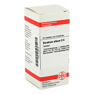 VERATRUM ALBUM D 6 Tabletten