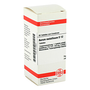 AURUM METALLICUM D 12 Tabletten