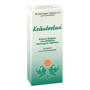 KRÄUTERLAX Dr.Henk 15 mg Kräuterdrag.z.Abführen