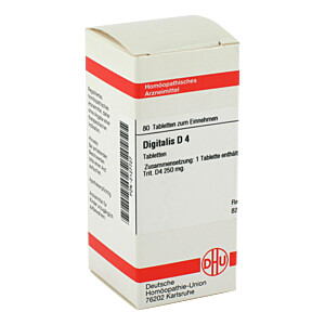 DIGITALIS D 4 Tabletten