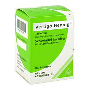 VERTIGO HENNIG Tabletten