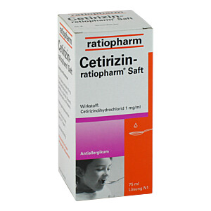 CETIRIZIN-ratiopharm Saft