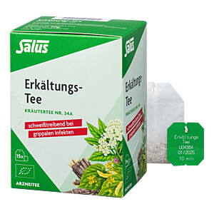 ERKÄLTUNGSTEE Kräutertee Nr.34a Salus Filterbeutel