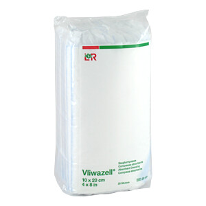 VLIWAZELL Saugkompressen unsteril 10x20 cm