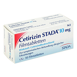 CETIRIZIN STADA 10 mg Filmtabletten