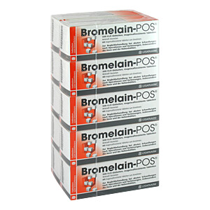 BROMELAIN POS magensaftresistente Tabletten