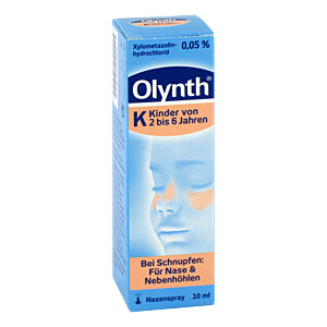 OLYNTH 0,05 prozent für Kinder Nasendosierspray