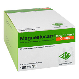 MAGNESIOCARD forte 10 mmol Orange Plv.z.H.e.L.z.E.