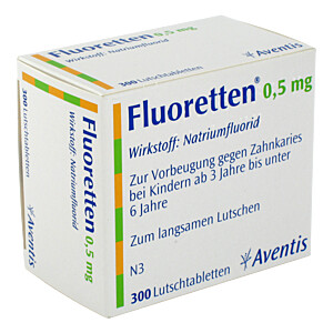 FLUORETTEN 0,5 mg Tabletten