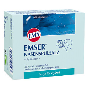 EMSER Nasenspülsalz physiologisch Beutel