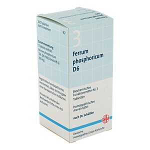 BIOCHEMIE DHU 3 Ferrum phosphoricum D 6 Tabletten