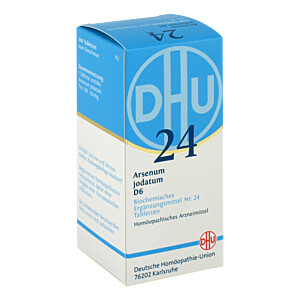BIOCHEMIE DHU 24 Arsenum jodatum D 6 Tabletten