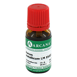 AURUM METALLICUM LM 18 Dilution