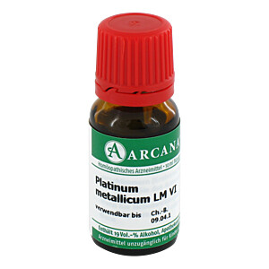 PLATINUM METALLICUM LM 6 Dilution