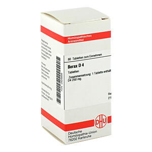 BORAX D 4 Tabletten