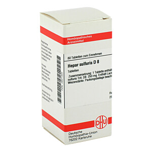 HEPAR SULFURIS D 8 Tabletten