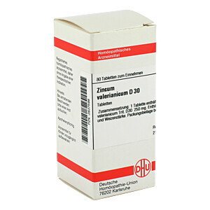 ZINCUM VALERIANICUM D 30 Tabletten