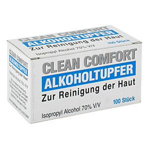 ALKOHOLTUPFER 3x6 cm steril