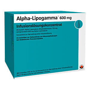 ALPHA-LIPOGAMMA 600 mg Infusionslsg.-Konzentrat