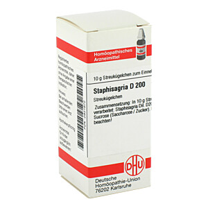 STAPHISAGRIA D 200 Globuli