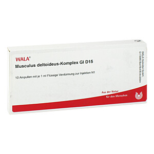 MUSCULUS DELTOIDEUS Komplex GL D 15 Ampullen