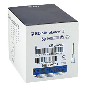 BD MICROLANCE Kanüle 23 G 1 1-4 0,6x30 mm