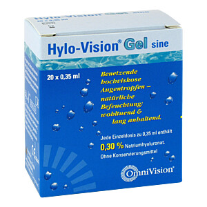 HYLO-VISION Gel sine Einzeldosispipetten