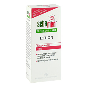 SEBAMED Trockene Haut 10 prozent Urea akut Lotion