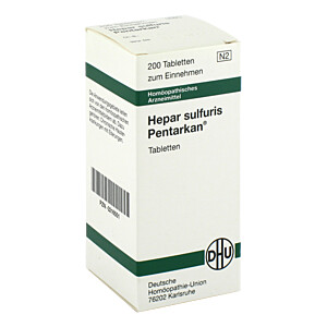 HEPAR SULFURIS PENTARKAN Tabletten