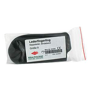 FINGERLING Leder Grösse 9 Bindeband