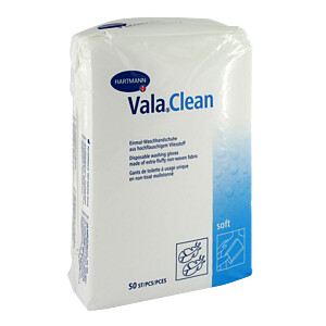VALACLEAN soft Einmal-Waschhandschuhe