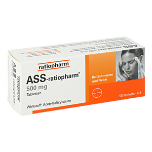 ASS-ratiopharm 500 mg Tabletten