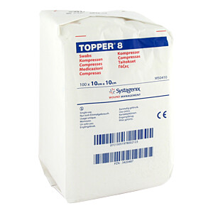 TOPPER 8 Kompr.10x10 cm unsteril
