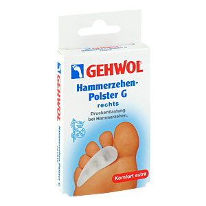 GEHWOL Polymer Gel Hammerzehenpolster G rechts