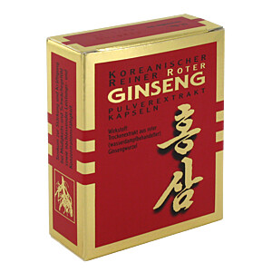 KOREANISCHER Reiner Roter Ginseng Pulverextr.Kaps.