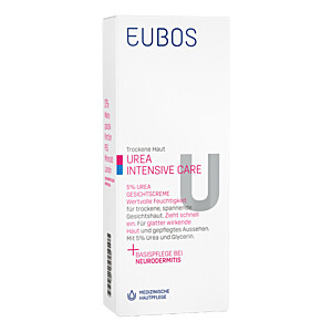 EUBOS TROCKENE Haut Urea 5 prozent Gesichtscreme