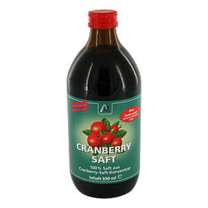 CRANBERRY SAFT 100 prozent Frucht