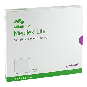 MEPILEX Lite Schaumverband 12,5x12,5 cm steril