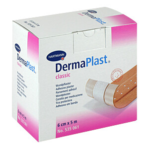 DERMAPLAST CLASSIC Wundpflaster 6 cmx5 m