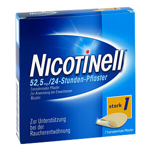 NICOTINELL 21 mg-24-Stunden-Pflaster 52,5mg