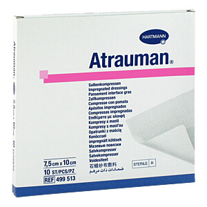 ATRAUMAN 7,5x10 cm steril Kompressen