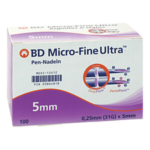 BD MICRO-FINE ULTRA Pen-Nadeln 0,25x5 mm 31 G