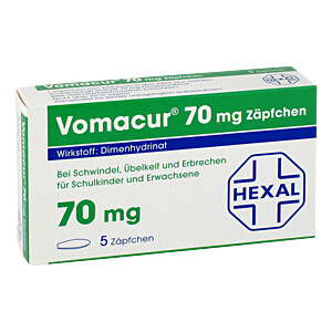 VOMACUR 70 Suppositorien