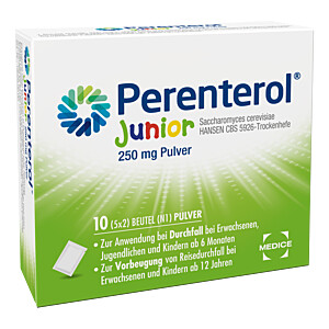 PERENTEROL Junior 250 mg Pulver Beutel