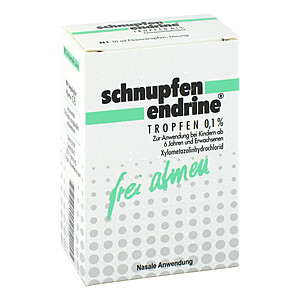 SCHNUPFEN ENDRINE 0,1 prozent Nasentropfen
