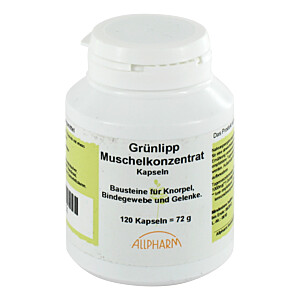 GRÜNLIPPMUSCHEL KONZENTRAT 500 mg Kapseln