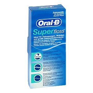 ORAL B Zahnseide Superfloss