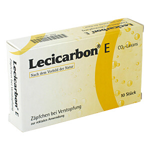 LECICARBON E CO2 Laxans Erwachsenensuppositorien