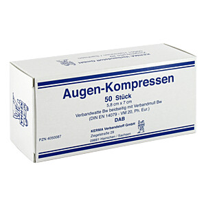 AUGENKOMPRESSEN 5,8x7 cm unsteril